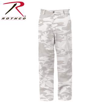 blue and white camo pants