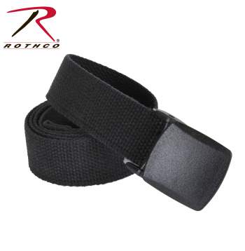 Black 1-1/4" Plastic Web Belt Buckle Rothco 4970