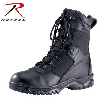Rothco Forced Entry 8 Tactical Boot With Side Zipper Black