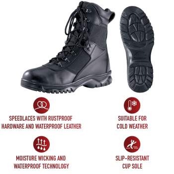 8 inch waterproof boots sales