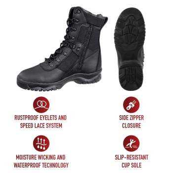 Slip resistant tactical boots store