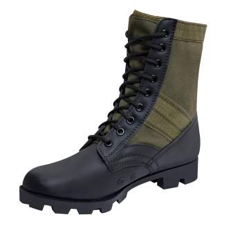  Men's Military Tactical Boots 8 Steel Toe Work Safety Boots  with Side Zipper Lightweight Army Combat Boots : Clothing, Shoes & Jewelry