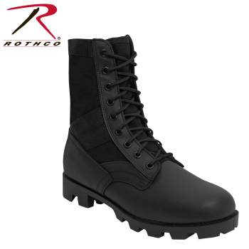 lightweight black combat boots