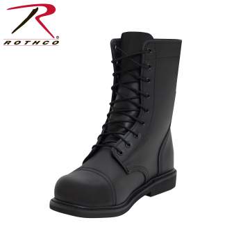 black steel toe tactical boots