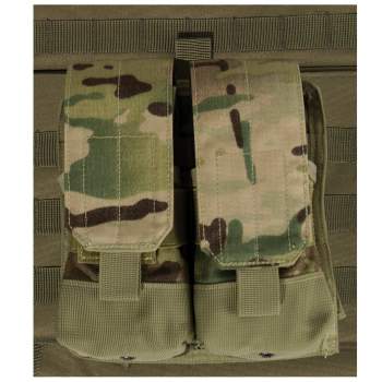 7.62 & 5.56 Universal Triple Mag Rifle Pouch MOLLE Magazine Pouch 5093 Rothco 
