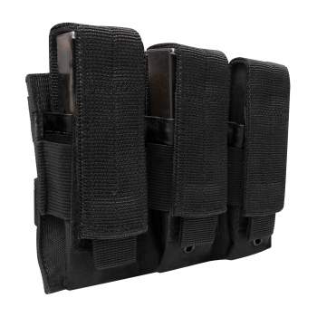 Rothco 51001 Molle Double Pistol Mag Pouch With Insert 