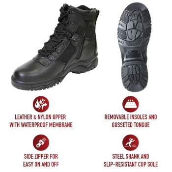 Rothco Blood Pathogen Resistant Waterproof Tactical Boot 6 Inch