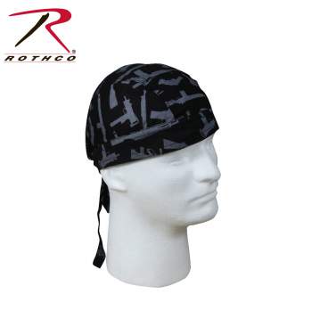 Rothco headwrap,headwrap,bandana,gun pattern headwrap,gun pattern bandana,head wrap,gun pattern head wrap,gun headwrap,gun head wrap