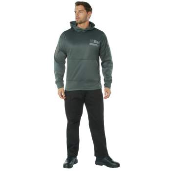 Rothco thin blue line concealed carry hoodie on sale