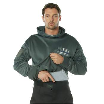 Rothco Thin Blue Line Concealed Carry Hoodie