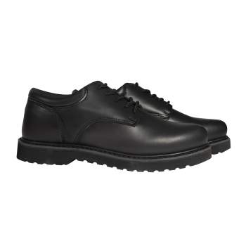 Black oxford work shoes clearance