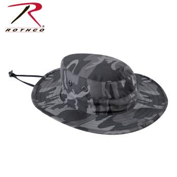 grey camo boonie hat