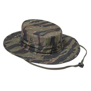 Black Military Style Wide Brim Boonie Hat Rothco 5803 