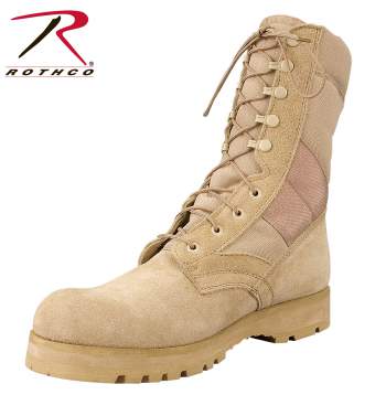 tan army boots
