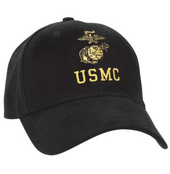 USMC, U.S.M.C, the marines, USMC Hat, USMC Cap, marines baseball cap, marines baseball hat, usmc baseball hat, Globe and anchor marines cap, globe and anchor insignia, insignia cap, The United States Marine Corps.                                      