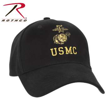 USMC, U.S.M.C, the marines, USMC Hat, USMC Cap, marines baseball cap, marines baseball hat, usmc baseball hat, Globe and anchor marines cap, globe and anchor insignia, insignia cap, The United States Marine Corps.                                      