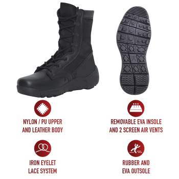 Lightweight military boots for running hot sale