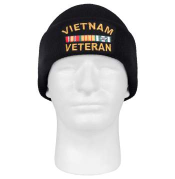 Rothco Vietnam Veteran Deluxe Embroidered Watch Cap, Vietnam Hat, Vietnam Wool Hat, Acrylic Hats, Acrylic Caps, Acrylic Beanie, Acrylic Knit Beanie, Wool Beanie, Rothco Beanie, Rothco Watch Cap, Rothco Beanie, Acrylic Knit Hat, Vietnam Caps, Vietnam Veteran Hat, Vietnam Vet Hat, Vietnam War Hats, watch cap, acrylic watch cap