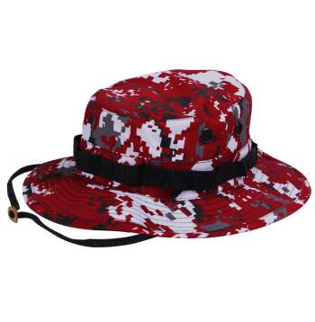 Red digital 2024 camo hat