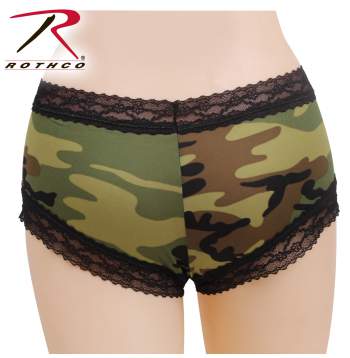 camo boy shorts