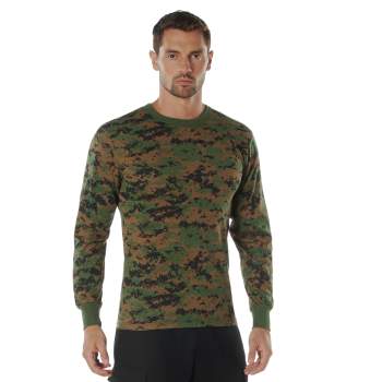 Rothco Long Sleeve Digital Camo T Shirts