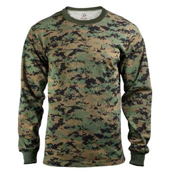 Rothco Long Sleeve Digital Camo T-Shirts