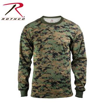 Rothco Long Sleeve Digital Camo T-Shirts