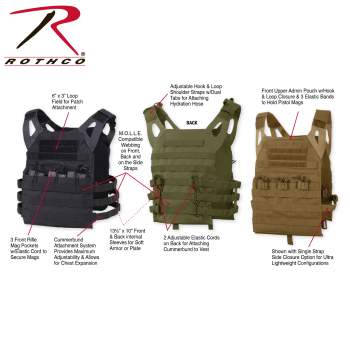 Rothco Lightweight Plate Carrier Vest