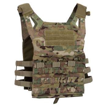 5589 New Rothco Tactical Lightweight Molle Plate Carrier Vest All Colors 