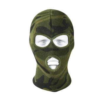 3 Hole Face Mask Ski Mask Winter Cap Balaclava Hood Army Tactical Mask –  Grunt Force