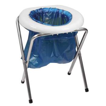 Portable bathroom store for camping