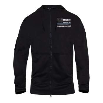 Rothco thin blue 2025 line concealed carry hoodie