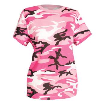 Rothco Womens Long Length Camo T Shirt