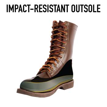 Hoffman military lineman boots top