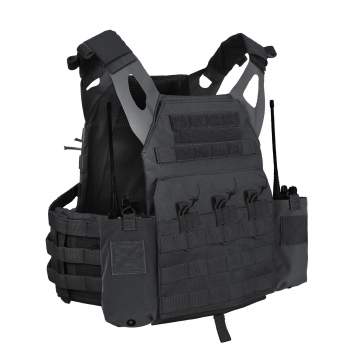 Rothco LACV Lightweight Armor Carrier Vest Side Radio Pouch Set