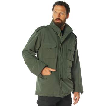 Men's M65 Field Jacket - Waterproof Military Tactical Jacket With Hood