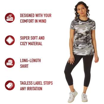 Camouflage t shirt womens store