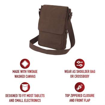 Rothco vintage canvas military tech bag online
