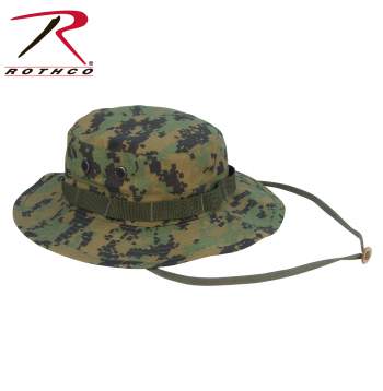 orange camo boonie hat