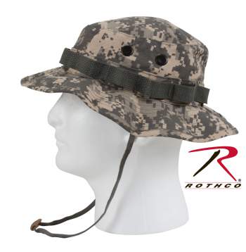 blue digital camo boonie hat