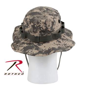 blue digital camo boonie hat
