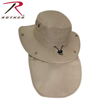 boonie hat with neck protection