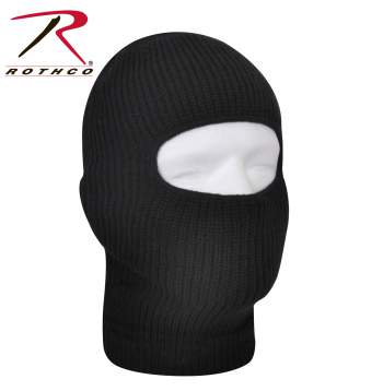 Rothco Fine Knit One Hole Facemask, one hole face mask, one hole facemask, balaclava, one hole balaclava, winter gear, face mask, facemask, cold weather face mask, cold weather gear, cold weather one hole facemask, face mask for winter, winter facemask, winter face mask