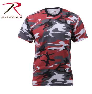 Red camouflage shirt Clearance
