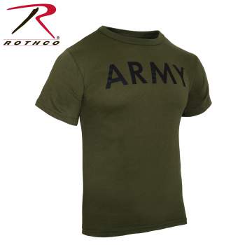 Rothco Physical Training Military T-Shirt Rothco Physical Training Military T-Shirt