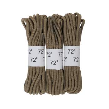 72 Chrome Tan Leather Boot Laces