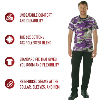 Rothco Color Camo T Shirts