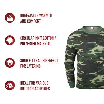 Camouflage thermal underwear store