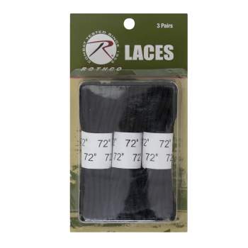 Shoe Boot Laces Nylon Military Pair Various Length Rothco 