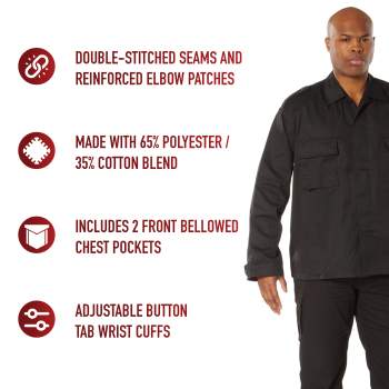 Rothco Tactical 2 Pocket BDU Battle Dress Uniform Shirt